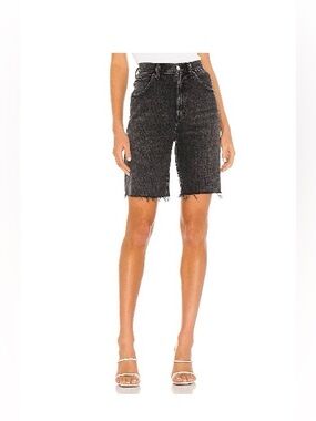 Agolde Dark Gray Jean Shorts